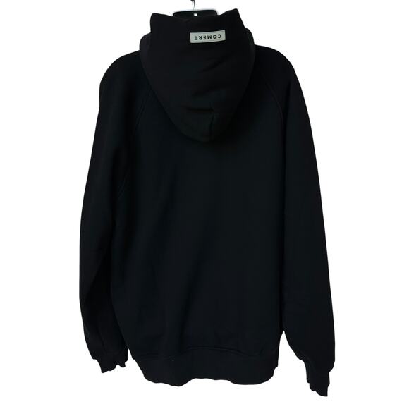 Comfrt Hoodie Black Obsidian Tranquil Collection Sweatshirt Women's Size Large - Picture 10 of 11